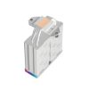 DeepCool CPU Cooler - AK400 DIGITAL PRO WH (25 dB; max, 103,45 m3/h; 4pin csatlakozó, 4 db heatpipe, 12cm, PWM, fehér)