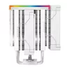 DeepCool CPU Cooler - AK620 DIGITAL PRO WH (25 dB; max, 103,45 m3/h; 4pin csatlakozó, 6 db heatpipe, 2x12cm, PWM, fehér)