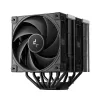 DeepCool CPU Cooler - AK620 G2 (28 dB; max, 98,13 m3/h; 4pin csatlakozó, 6 db heatpipe, 2x12cm, PWM)