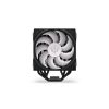 Endorfy CPU Cooler - Fera 5 Black ARGB (12 cm, 4 pin, 4x heatpipe, PWM, TDP 220W, fekete)