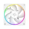 ID-Cooling Cooler 12cm - AF-127-ARGB-W TRIO (29,9dB, max. 132,52 m3/h, 4pin, PWM, 3 x12cm, ARGB LED, fehér)