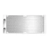 ID-Cooling CPU Water Cooler - FX240 LCD WHITE (27,2dB; max. 98,54 m3/h; 2x12cm, A-RGB, fehér)