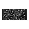 ID-Cooling CPU Water Cooler - FX240 PRO (25dB; max. 140,16 m3/h; 2x12cm, fekete)