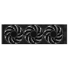 ID-Cooling CPU Water Cooler - FX360 LCD PE (34.3dB; max.150,78 m3/h; 3x12cm, fekete)