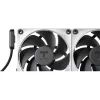 HYTE THICC FP12 (3 pack) rendszerhűtő ventilátor fekete-fehér