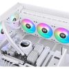 Thermaltake TH360 V2 Ultra EX ARGB Snow Edition processzor vízhűtő fehér