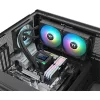 Thermaltake LA240-S ARGB processzor vízhűtő fekete