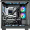 Thermaltake LA240-S ARGB processzor vízhűtő fekete