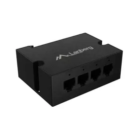 Lanberg DIN sínre szerelhető PoE Extender, 30W