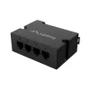 Lanberg DIN sínre szerelhető PoE Extender, 90W