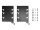 FRACTAL DESIGN HDD Tray Kit Type B Black