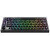 AVAX GM02 PRO 75% Gasket RGB tri-mode mechanikus billentyűzet Gateron barna switch, magyar kiosztás