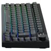 AVAX GM02 PRO 75% Gasket RGB tri-mode mechanikus billentyűzet Gateron barna switch, magyar kiosztás