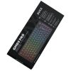 AVAX GM02 PRO 75% Gasket RGB tri-mode mechanikus billentyűzet Gateron barna switch, magyar kiosztás