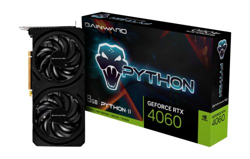Gainward RTX 4060 Python II 8GB GDDR6 128bit 3-DP HDMI videokártya