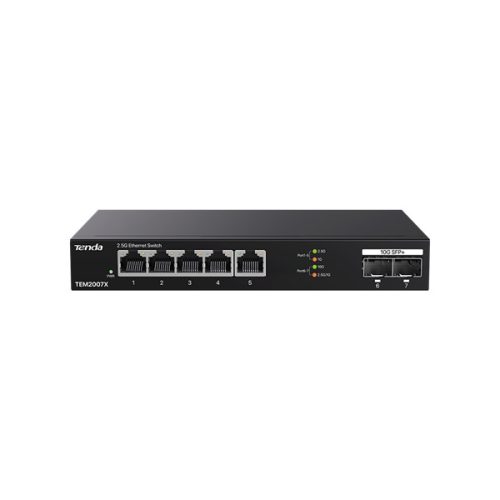 Tenda Switch - TEM2007X (5x 2,5Gbps + 2x 10Gbps SFP)