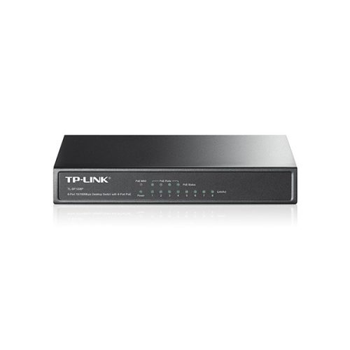 TP-Link Switch  PoE - TL-SF1008P (8port 100Mbps; 8/4 af PoE port, 57W)