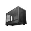DeepCool Számítógépház - CH260 (fekete, Mini-ITX/Micro ATX (BTF), 2xUSB3.0, Type-C, fekete)
