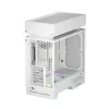 DeepCool Számítógépház - CL6600 WH (fehér, 1x360cm AIO vízhűtés,  2x120mm A-RGB, ATX, 2xUSB3.0, 1xUSB-C)