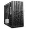 DeepCool Számítógépház - MATREXX 30 (fekete, fekete belső, ablakos, 1x12cm ventilátor, mATX, 1xUSB3.0, 1xUSB2.0)