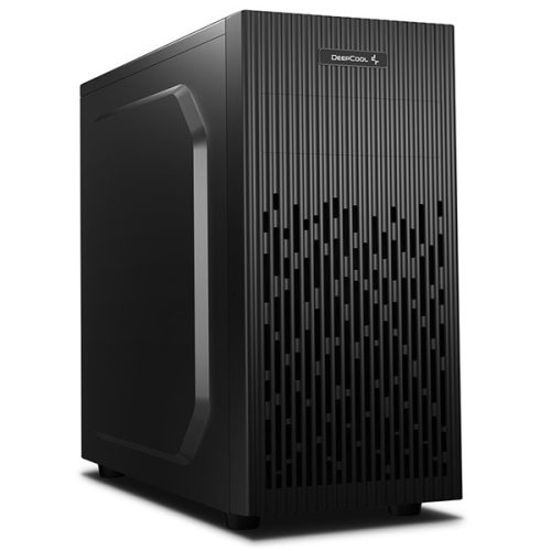DeepCool Számítógépház - MATREXX 30 SI (fekete, fekete belső, 1x12cm ventilátor, Micro ATX/Mini-ITX, 1xUSB3.0, 1xUSB2.0)
