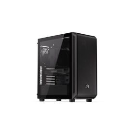   Endorfy Számítógépház - Arx 500 Air (ATX /micro ATX/ITX, 1xUSB-C, 2xUSB3.0, 5x12cm ventilátor, ablakos, fekete)