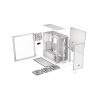 Endorfy Számítógépház - Arx 700 White ARGB (ATX /micro ATX/ITX, 1xUSB-C, 2xUSB3.0, 4x14cm LED ventilátor, ablak, fehér)