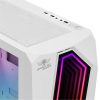 Spirit of Gamer Számítógépház - INFINITY White (fekete, ablakos, 2x12cm ventilátor, alsó táp,  ATX, 1xUSB3.0, 2xUSB2.0)