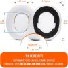 Wicked Cushions Arctis Nova Pro Wireless WC FreeZe Cooling Gel gaming fülpárna fehér