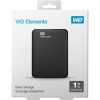 Western Digital Elements 1TB USB-A 3.0 2,5" külső HDD fekete