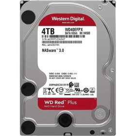   Western Digital Red Plus 4TB 5400rpm 256MB SATA3 3,5" HDD