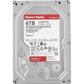   Western Digital Red Pro 6TB 7200rpm 256MB SATA3 3,5" HDD
