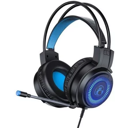 iMICE HD460/480/410 gaming fejhallgató headset fekete-kék