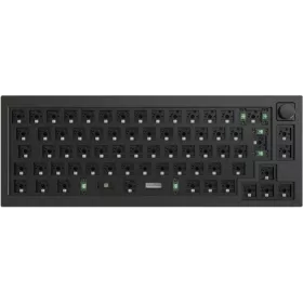   Keychron Q2 Swappable RGB Backlight Knob ISO USB gaming billentyűzet barebone fekete