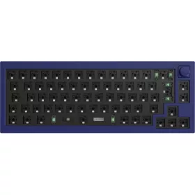   Keychron Q2 Swappable RGB Backlight Knob ISO USB gaming billentyűzet barebone kék
