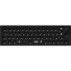 Keychron Q9 Swappable RGB Backlight Knob ISO USB gaming billentyűzet barebone fekete