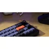 Keychron Q9 Swappable RGB Backlight Knob ISO USB gaming billentyűzet barebone fekete
