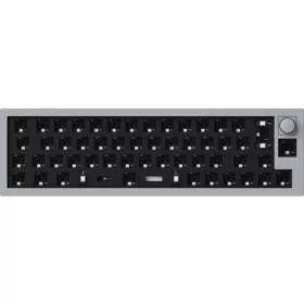   Keychron Q9 Swappable RGB Backlight Knob ISO USB gaming billentyűzet barebone szürke