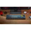 Keychron Q9 Swappable RGB Backlight Knob ISO USB gaming billentyűzet barebone szürke