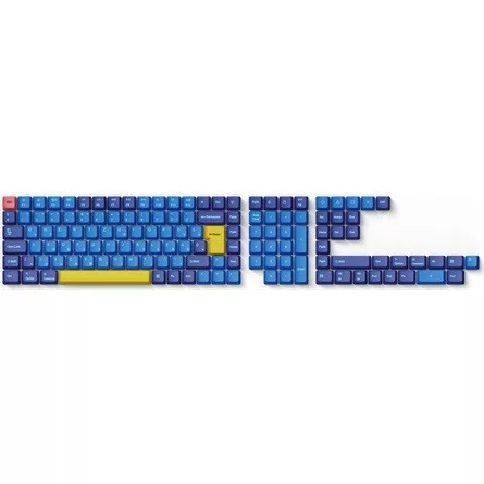 Keychron OEM Dye-Sub PBT - Beach magyar billentyűsapka készlet kék