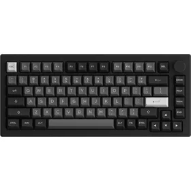   Akko 5075B Plus Black&Silver Bluetooth / vezeték nélküli / USB-C angol gaming V3 Silver Pro mechanikus billentyűzet