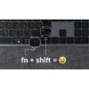 Keychron B6 Pro Bluetooth / vezeték nélküli / USB magyar Scissor Switch mechanikus billentyűzet fekete-szürke