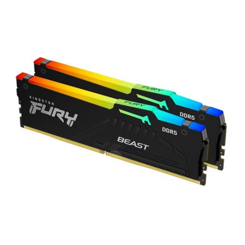 Kingston DDR5 5600MHz 16GB ( 2x8 GB ) FURY Beast RGB CL40 1,2V