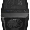 Everest Számítógépház - X-RACER (fekete; üveg; ATX; alsó táp; 4x120mm LED, 1xUSB3.0 + 2xUSB2.0)