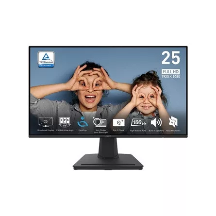 MSI PRO MP252 Business 24.5" IPS LED monitor fekete 100Hz