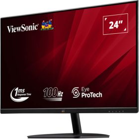   ViewSonic Monitor 23,8" - VA2432-H-2 (IPS, 16:9, 1920x1080, 1ms, 250cd/m2, D-sub, HDMI, VESA)