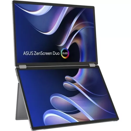 Asus 14" MQ149CD ZenScreen Duo - hordozható monitor - OLED - FHD  - 60Hz I 3 év garancia I