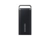 SAMSUNG SSD Külső, 8TB, T5 EVO, Fekete, USB 3.2, Gen1