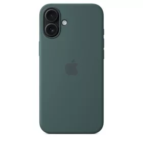   Apple iPhone 16 Plus Silicone Case with MagSafe - Lake Green (Seasonal)