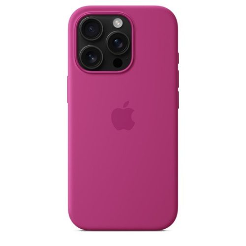Apple iPhone 16 Pro Silicone Case with MagSafe - Fuchsia (Seasonal)